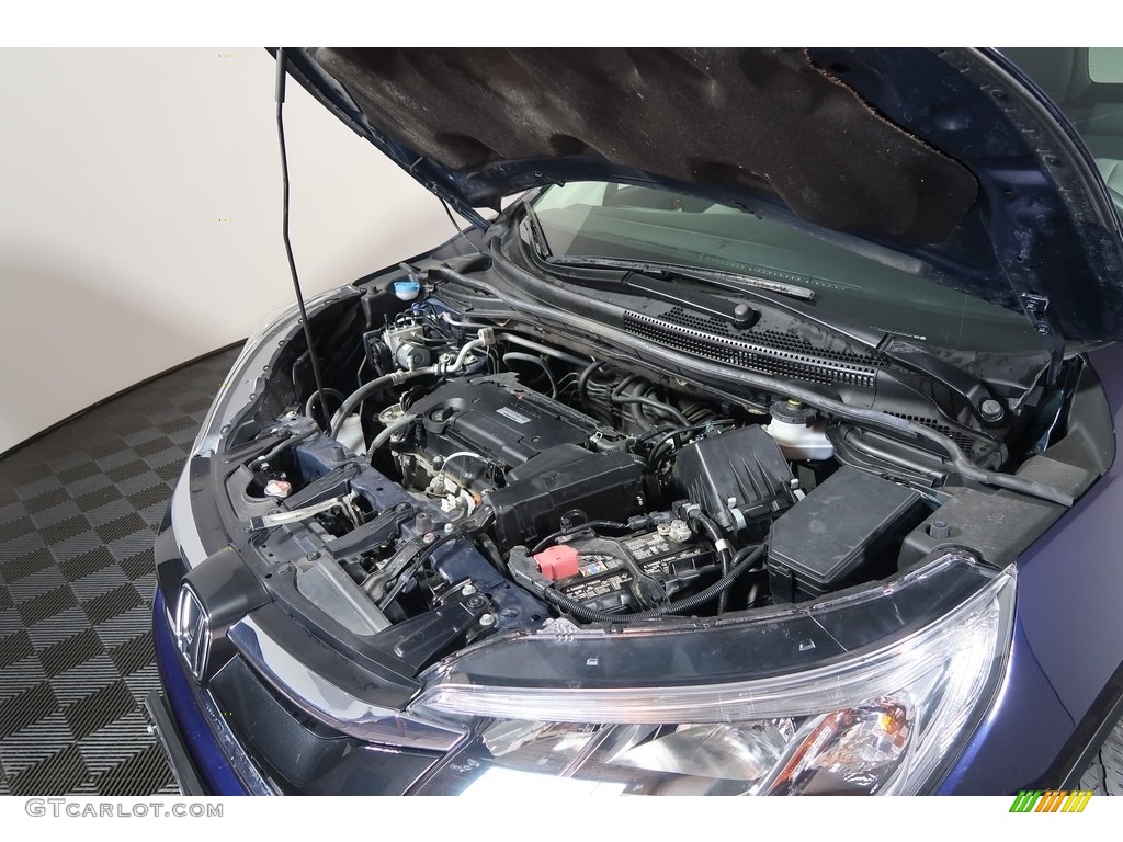 2016 CR-V EX AWD - Obsidian Blue Pearl / Black photo #36