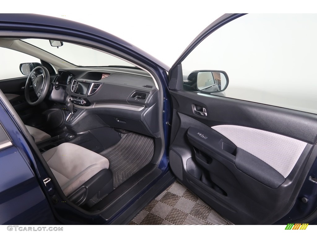 2016 CR-V EX AWD - Obsidian Blue Pearl / Black photo #40