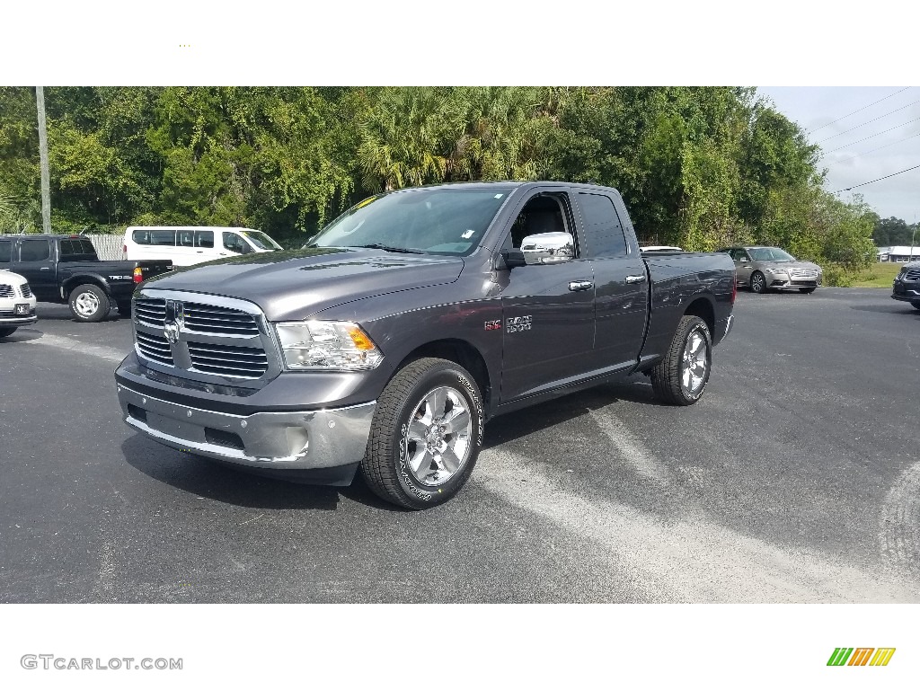 2014 1500 Big Horn Quad Cab - Granite Crystal Metallic / Black/Diesel Gray photo #1