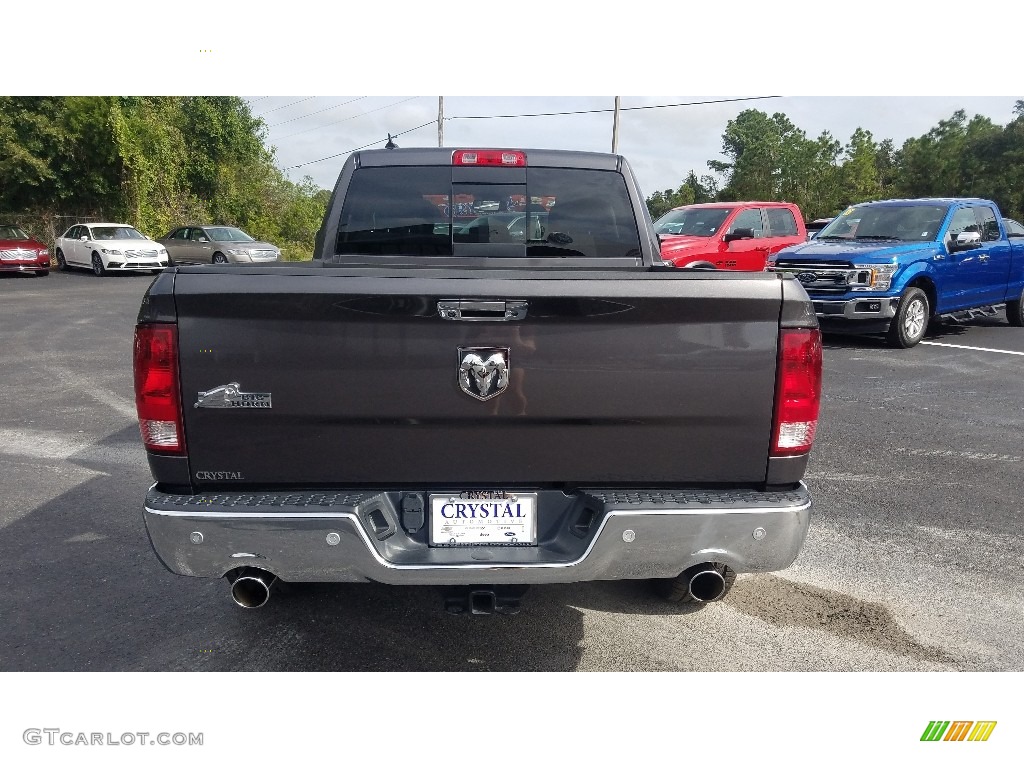 2014 1500 Big Horn Quad Cab - Granite Crystal Metallic / Black/Diesel Gray photo #4