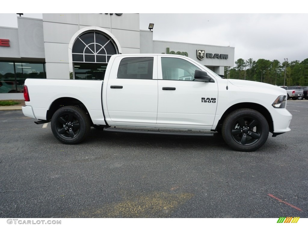 2018 1500 Express Crew Cab - Bright White / Black/Diesel Gray photo #10