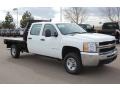 2007 Summit White Chevrolet Silverado 2500HD Crew Cab Chassis  photo #1