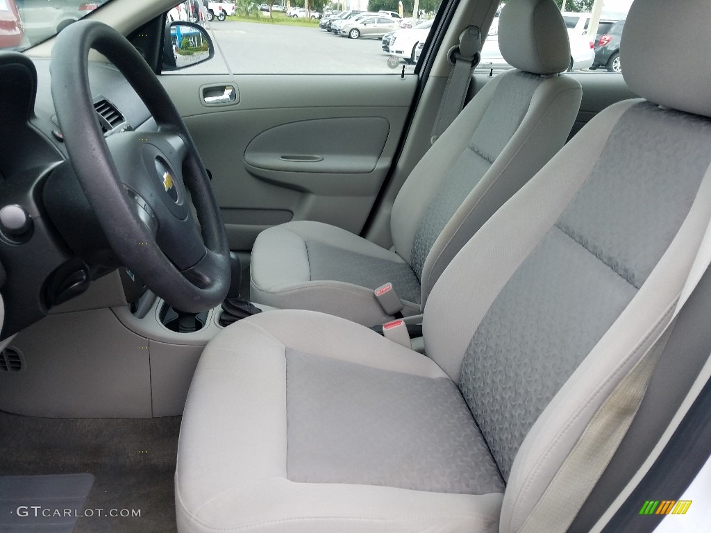 2009 Cobalt LS Sedan - Summit White / Gray photo #10