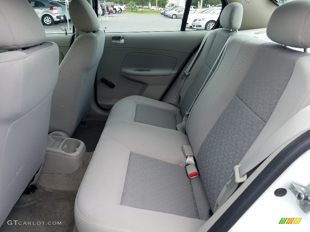 2009 Cobalt LS Sedan - Summit White / Gray photo #11