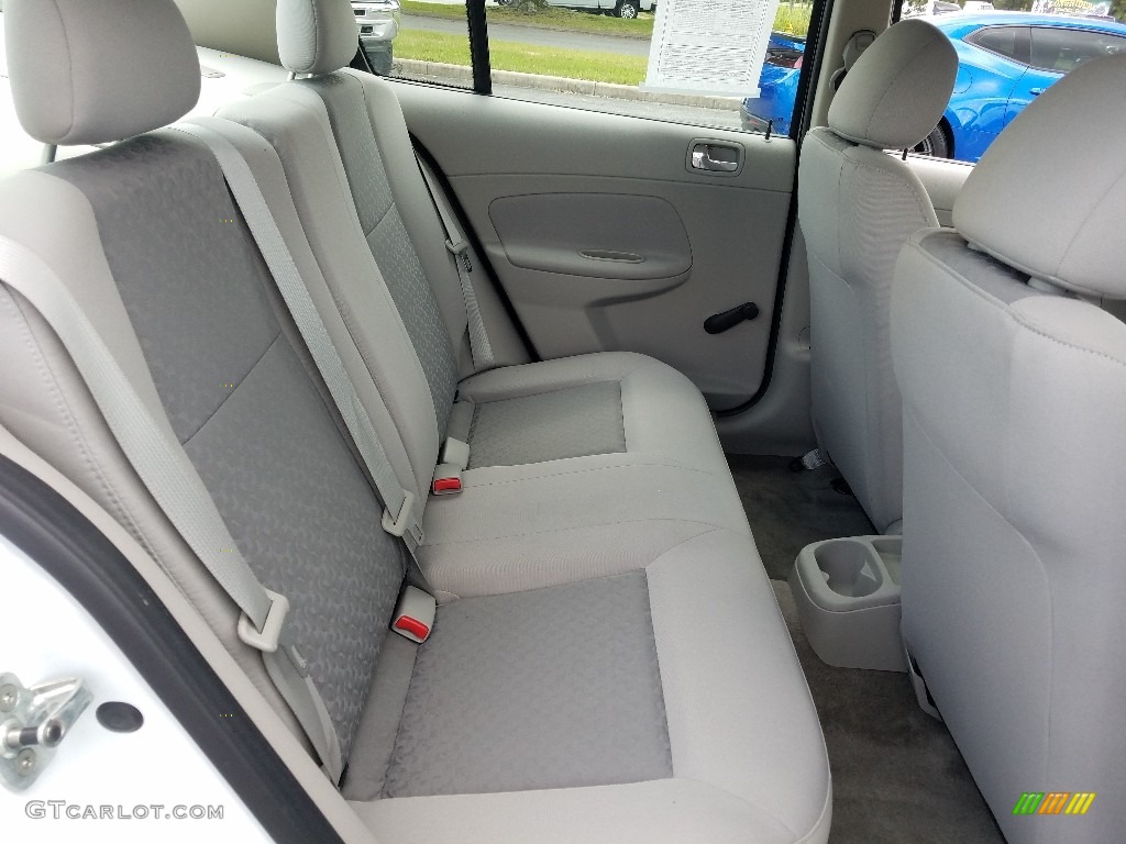 2009 Cobalt LS Sedan - Summit White / Gray photo #12