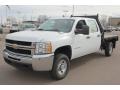 2007 Summit White Chevrolet Silverado 2500HD Crew Cab Chassis  photo #3