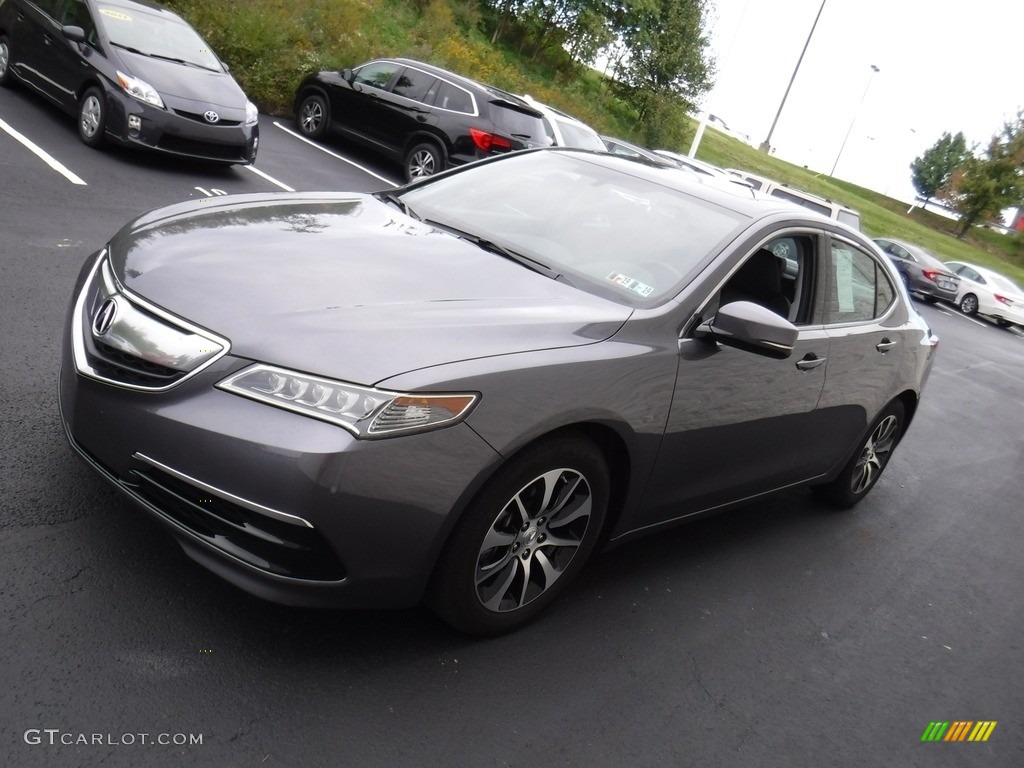 2017 TLX Sedan - Modern Steel Metallic / Ebony photo #6