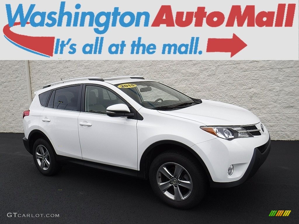 Super White Toyota RAV4