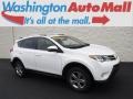 2015 Super White Toyota RAV4 XLE AWD  photo #1