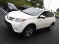 2015 Super White Toyota RAV4 XLE AWD  photo #6