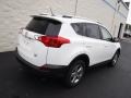 2015 Super White Toyota RAV4 XLE AWD  photo #9