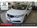 Taffeta White - Civic LX Sedan Photo No. 1
