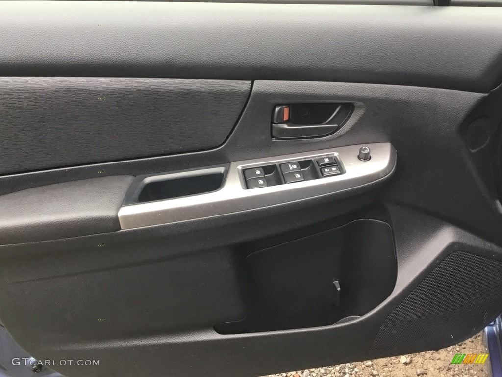 2016 Impreza 2.0i 4-door - Quartz Blue Pearl / Black photo #8