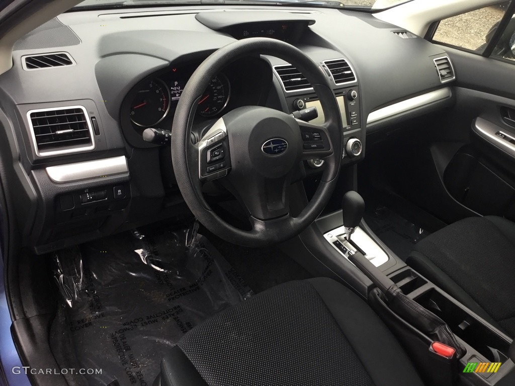 2016 Impreza 2.0i 4-door - Quartz Blue Pearl / Black photo #10