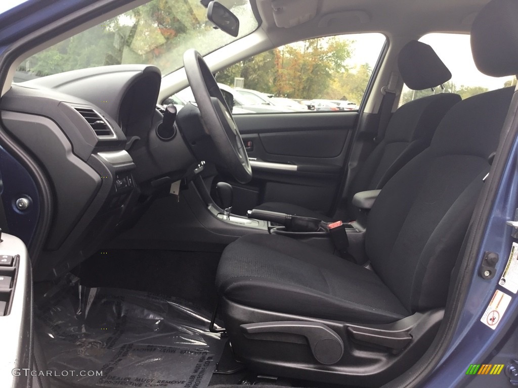 2016 Impreza 2.0i 4-door - Quartz Blue Pearl / Black photo #11