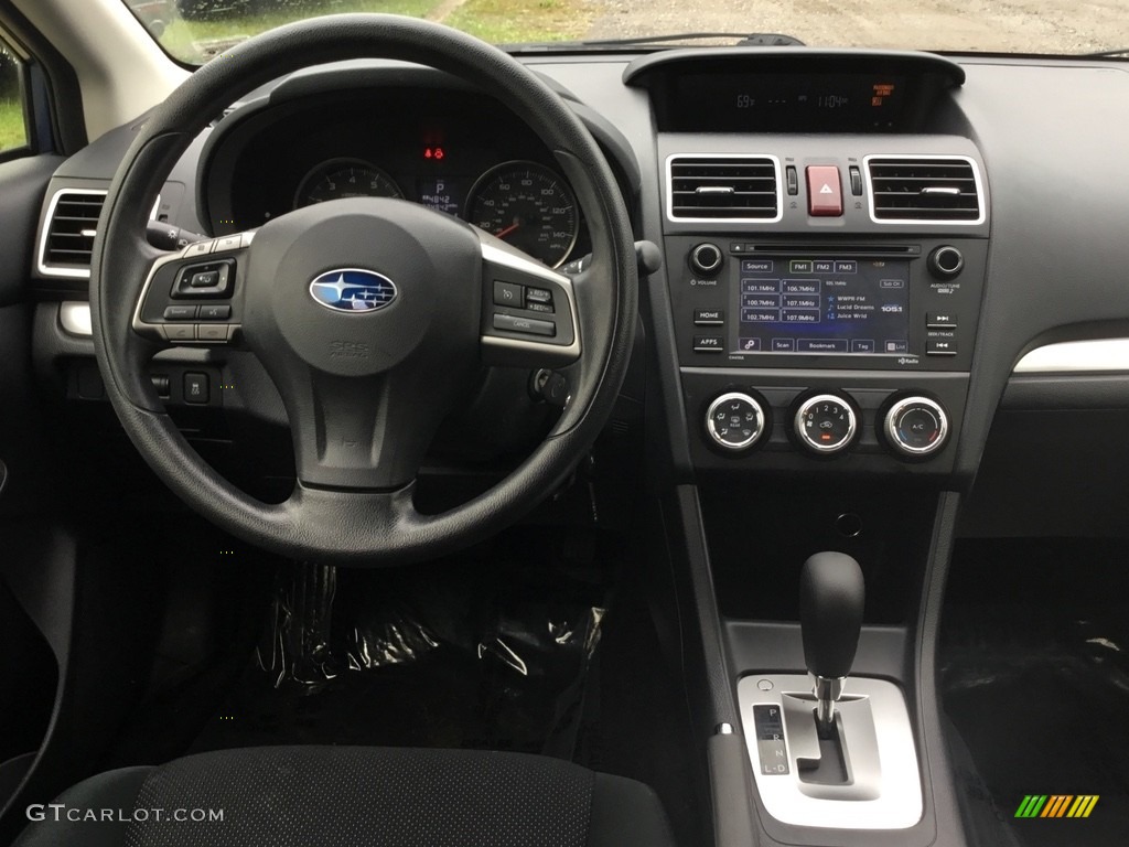 2016 Impreza 2.0i 4-door - Quartz Blue Pearl / Black photo #12