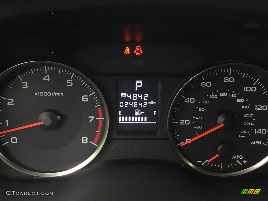2016 Impreza 2.0i 4-door - Quartz Blue Pearl / Black photo #18