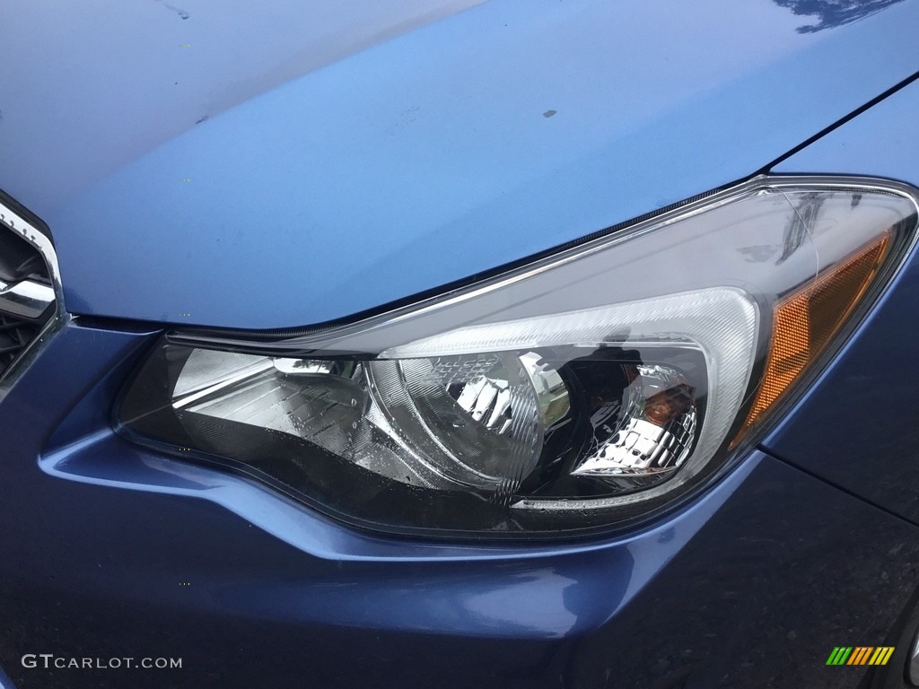 2016 Impreza 2.0i 4-door - Quartz Blue Pearl / Black photo #28