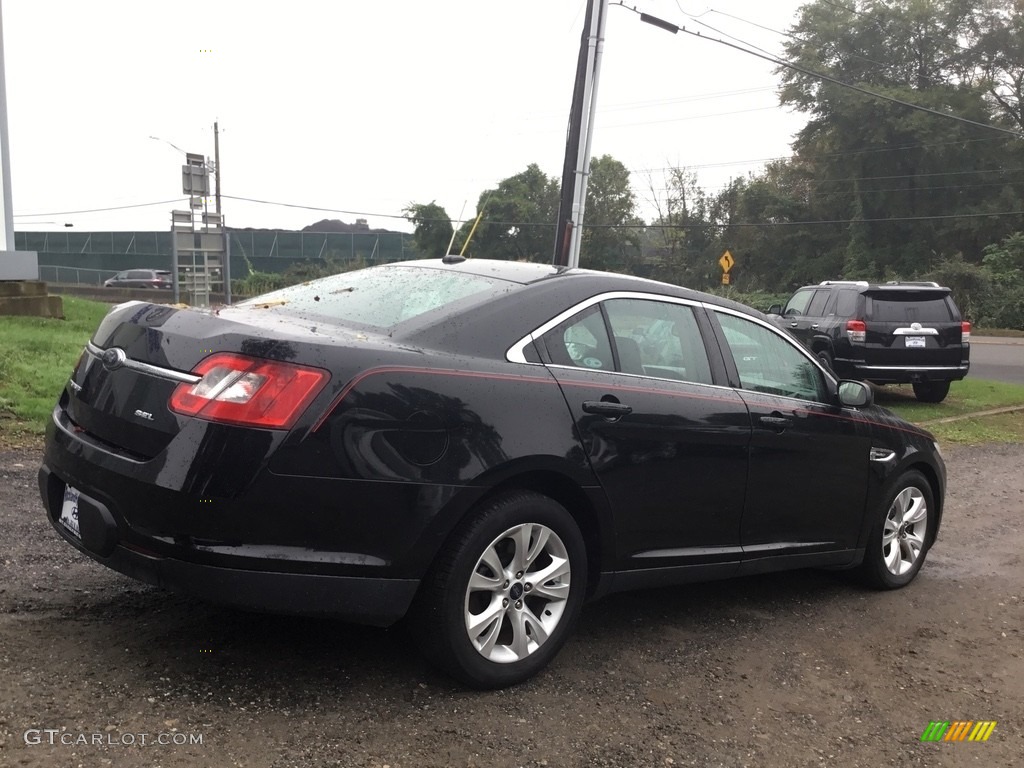 2011 Taurus SEL - Ebony Black / Charcoal Black photo #4