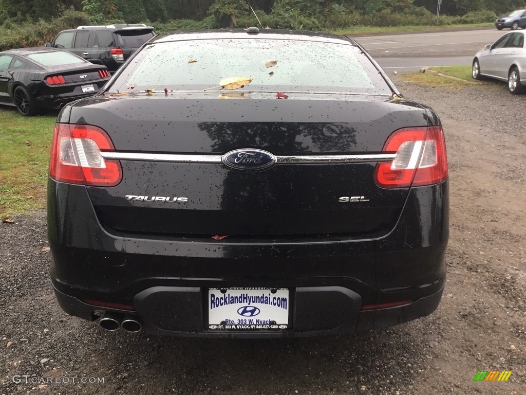 2011 Taurus SEL - Ebony Black / Charcoal Black photo #5