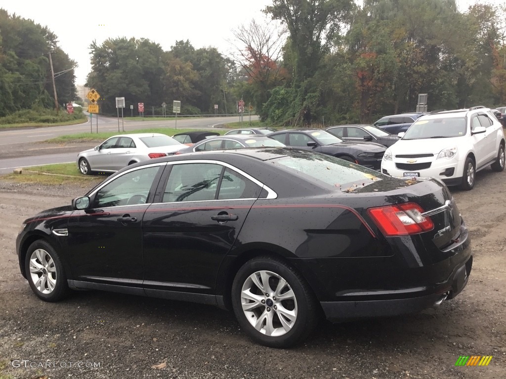 2011 Taurus SEL - Ebony Black / Charcoal Black photo #6