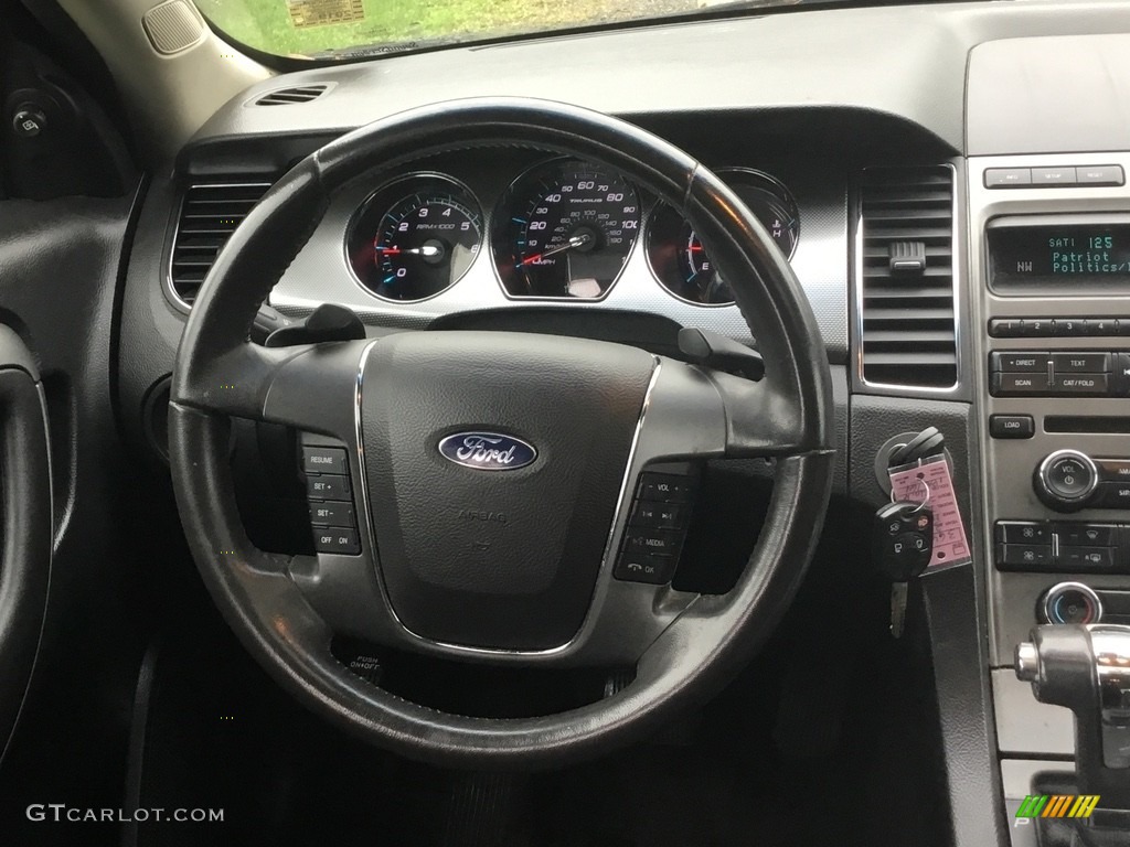 2011 Taurus SEL - Ebony Black / Charcoal Black photo #16