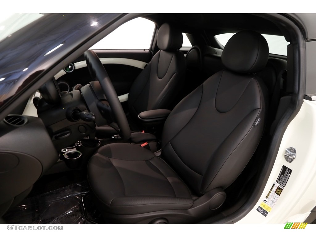 2014 Cooper Coupe - Pepper White / Carbon Black photo #5