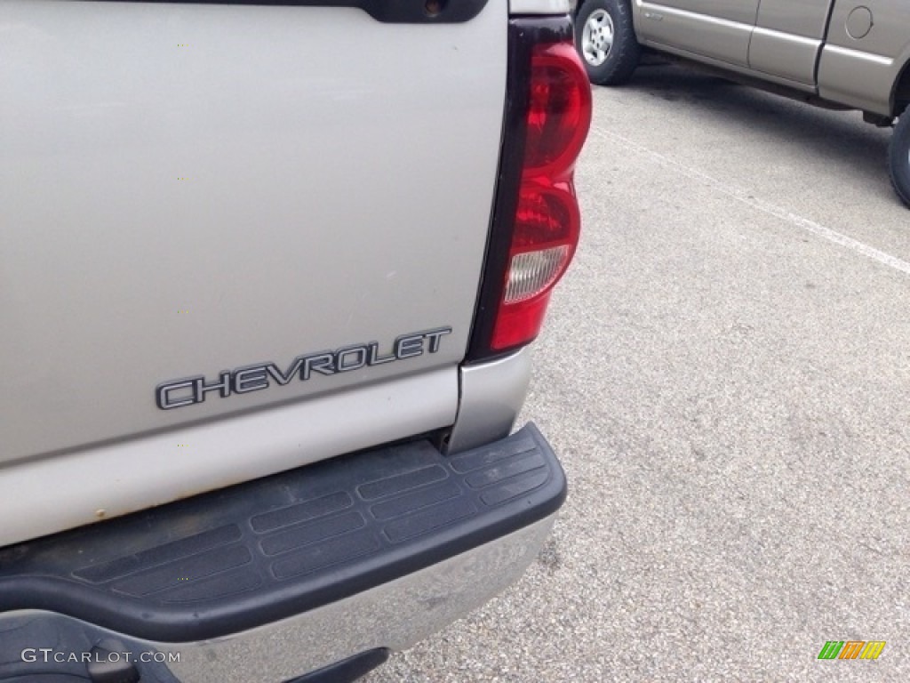 2005 Silverado 1500 LS Extended Cab 4x4 - Silver Birch Metallic / Dark Charcoal photo #5