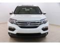 2016 White Diamond Pearl Honda Pilot EX-L AWD  photo #2