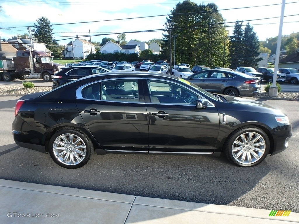 2010 MKS AWD Ultimate Package - Tuxedo Black Metallic / Charcoal Black/Fine Line Ebony photo #4