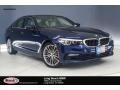2018 Mediterranean Blue Metallic BMW 5 Series 530i Sedan  photo #1