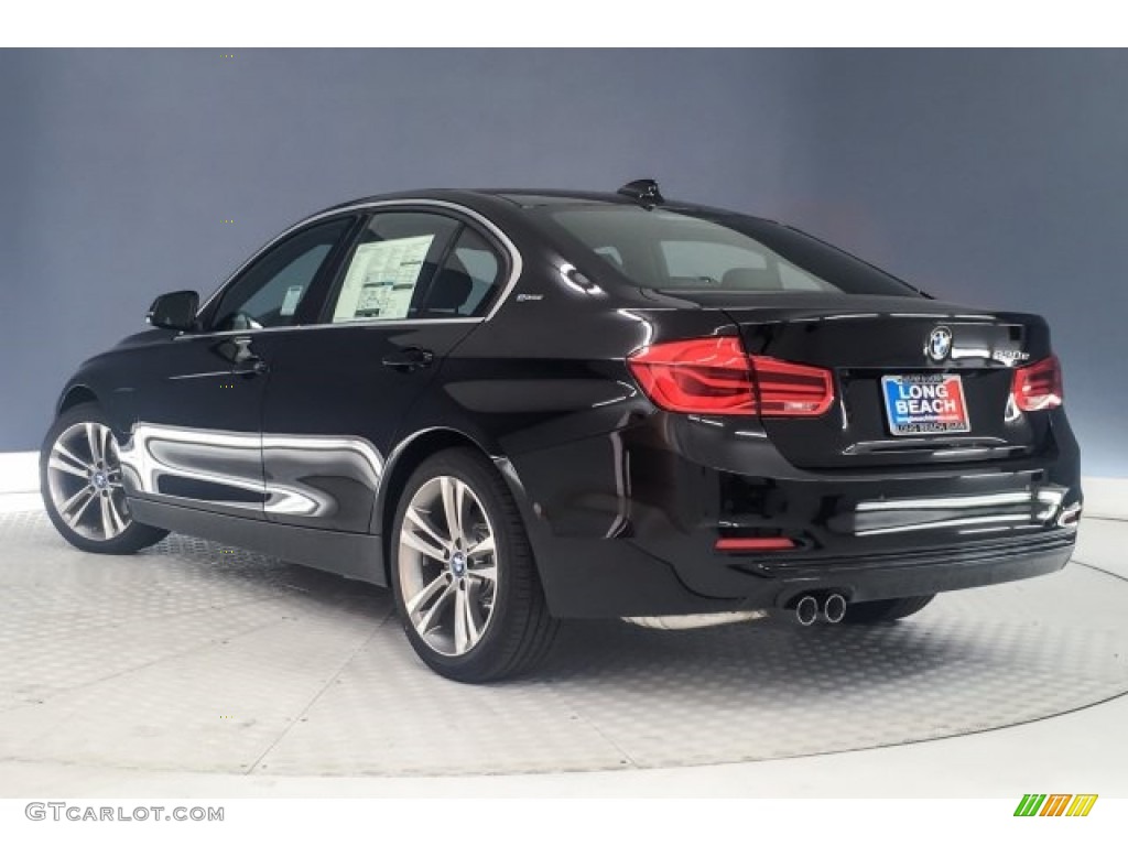 2018 3 Series 330e iPerformance Sedan - Jet Black / Black photo #2