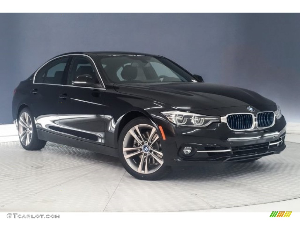 2018 3 Series 330e iPerformance Sedan - Jet Black / Black photo #12