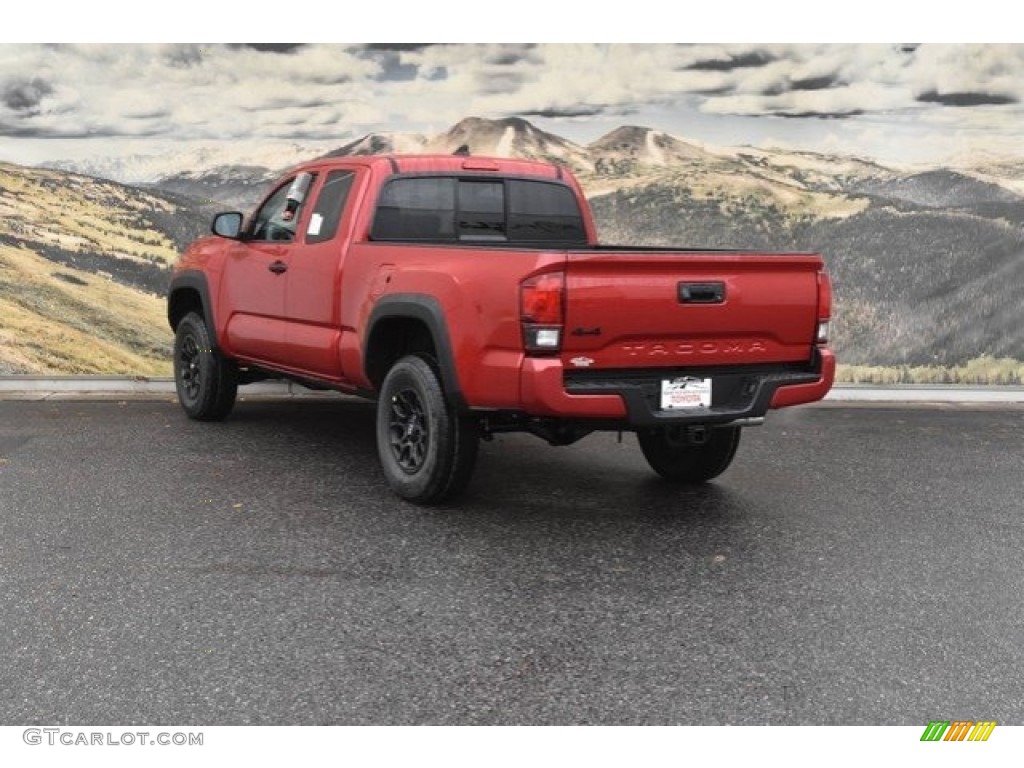2019 Tacoma SR Access Cab 4x4 - Barcelona Red Metallic / Cement Gray photo #3