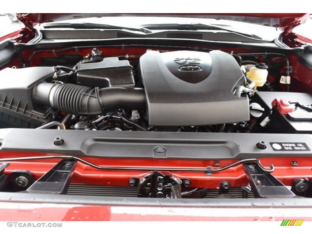 2019 Tacoma SR Access Cab 4x4 - Barcelona Red Metallic / Cement Gray photo #31