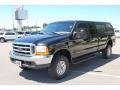 1999 Black Ford F250 Super Duty XLT Extended Cab 4x4  photo #3