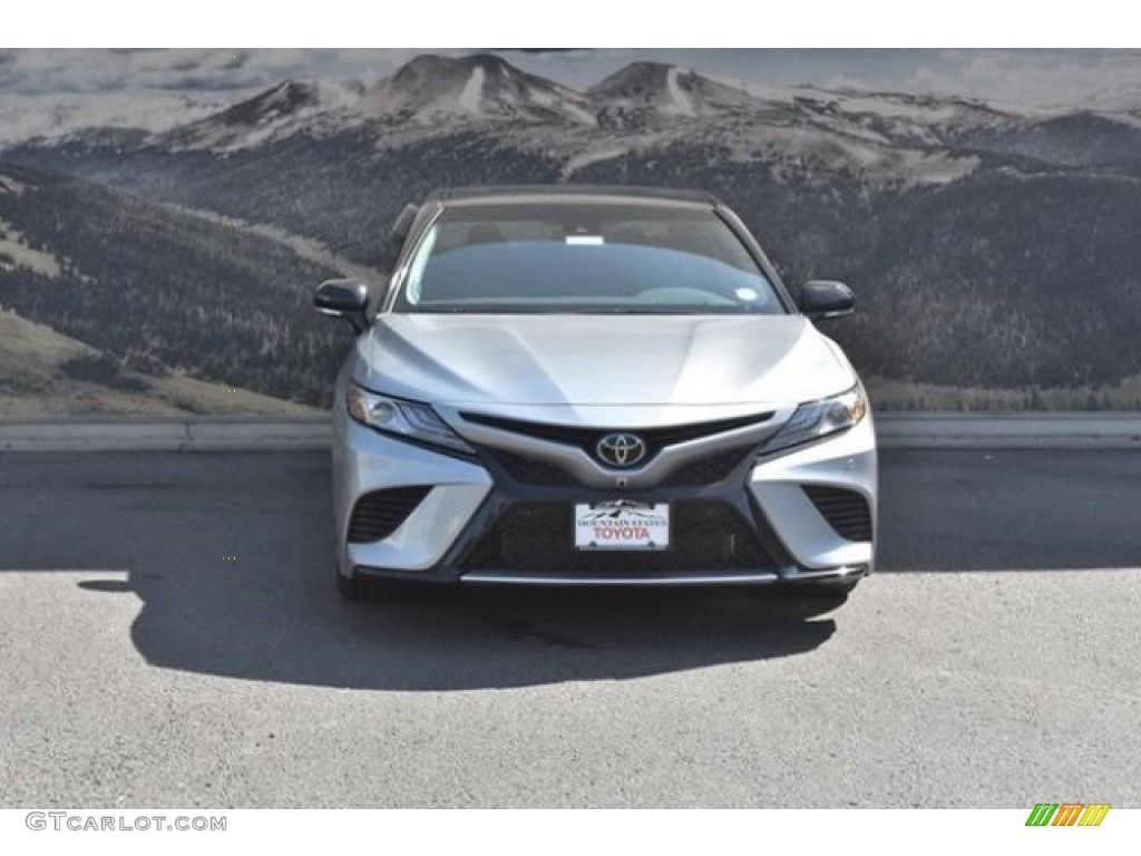 2019 Camry XSE - Celestial Silver Metallic / Black photo #2