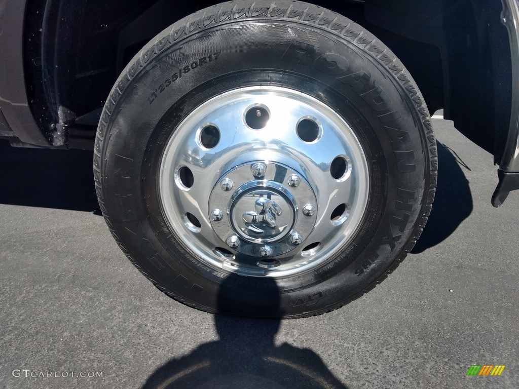 2017 3500 Laramie Crew Cab 4x4 Dual Rear Wheel - Maximum Steel Metallic / Black photo #15