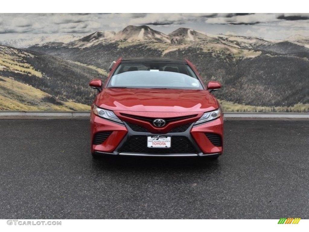 2019 Camry XSE - Supersonic Red / Ash photo #2