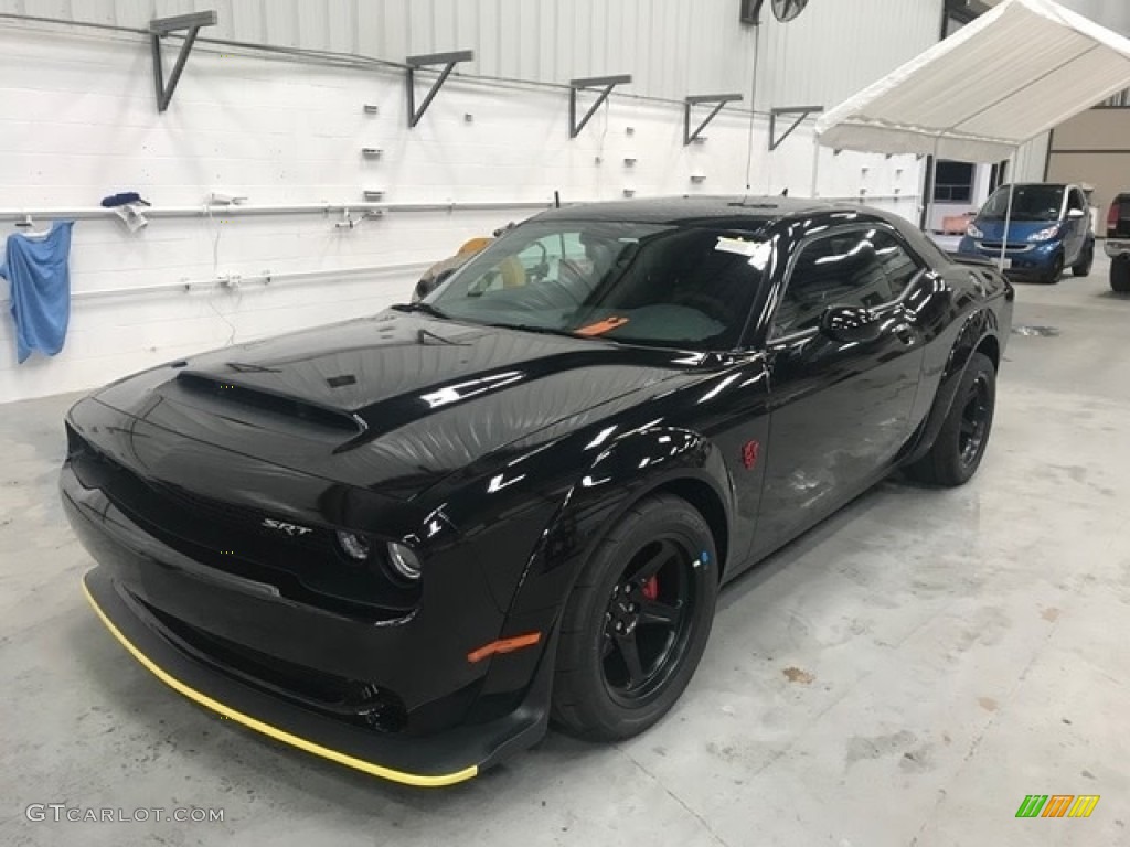 2018 Pitch Black Dodge Challenger SRT Demon 129837441 GTCarLot 