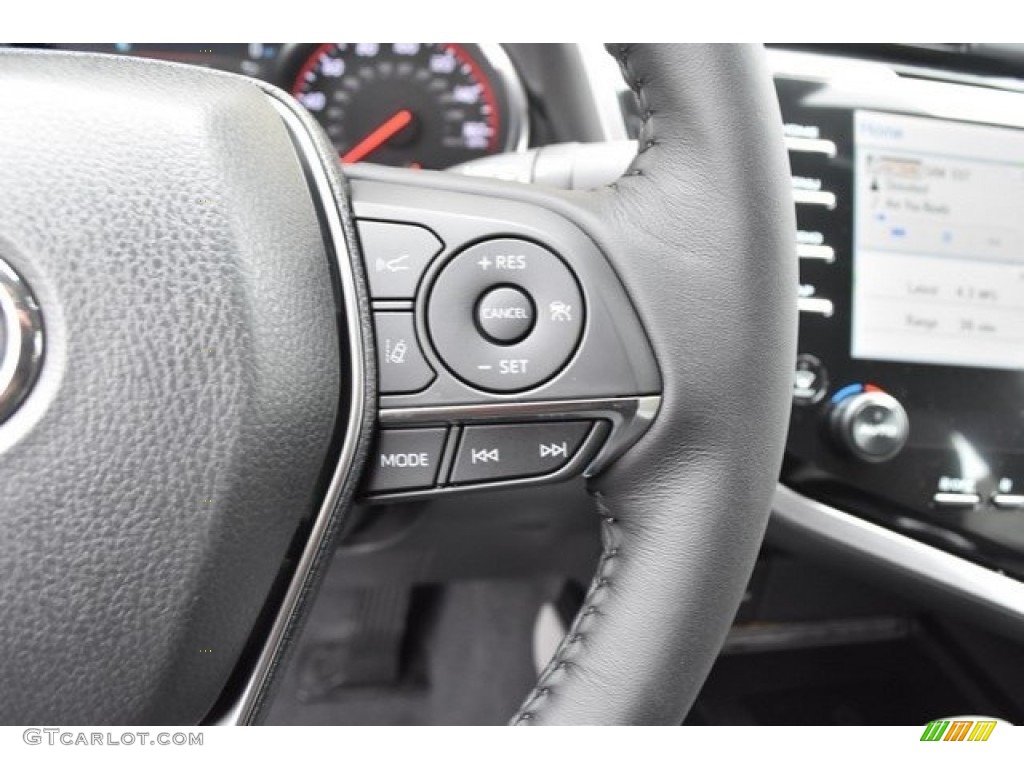 2019 Toyota Camry XSE Ash Steering Wheel Photo #129851571