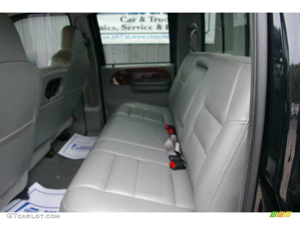 2003 F350 Super Duty Lariat Crew Cab 4x4 Dually - Black / Medium Flint photo #5