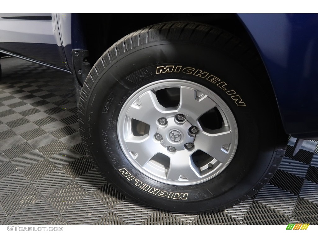 2015 Tacoma V6 Double Cab 4x4 - Blue Ribbon Metallic / Graphite photo #27