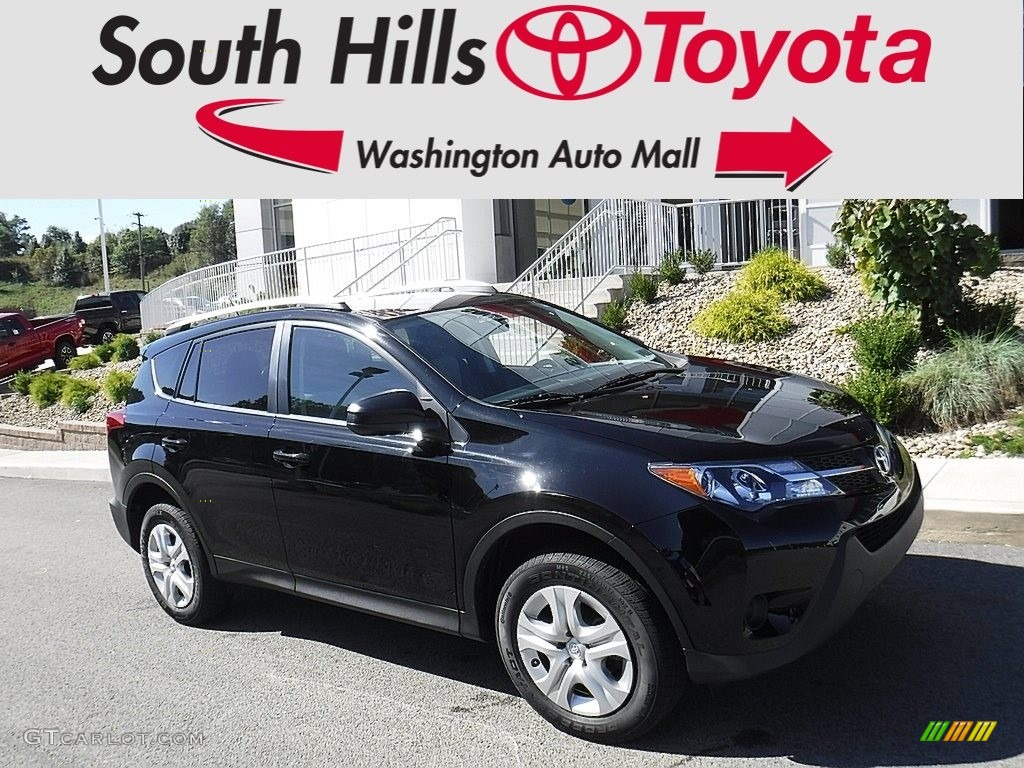 Black Toyota RAV4