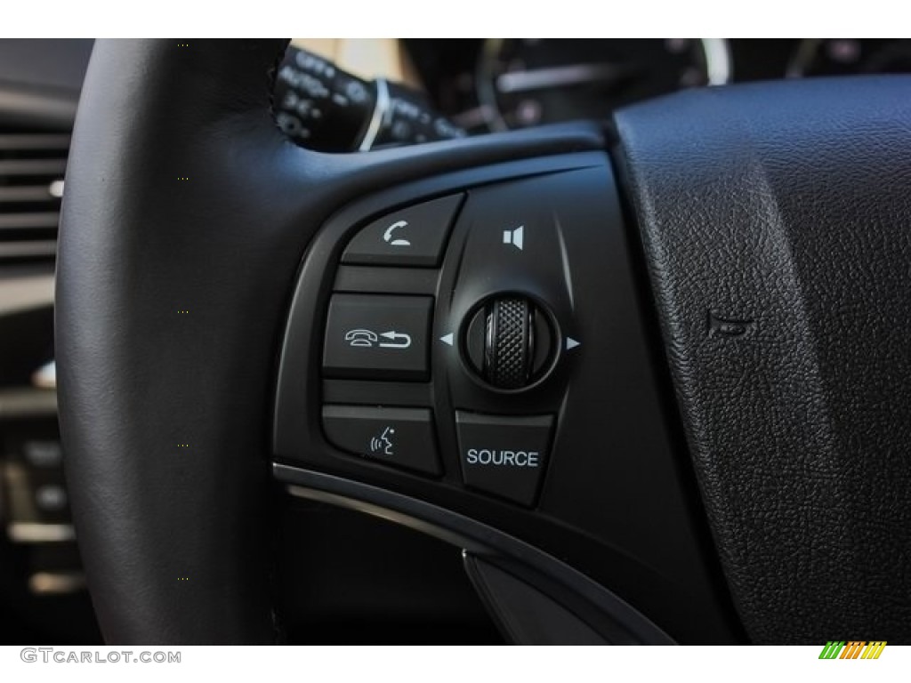 2019 Acura MDX Advance Espresso Steering Wheel Photo #129853851