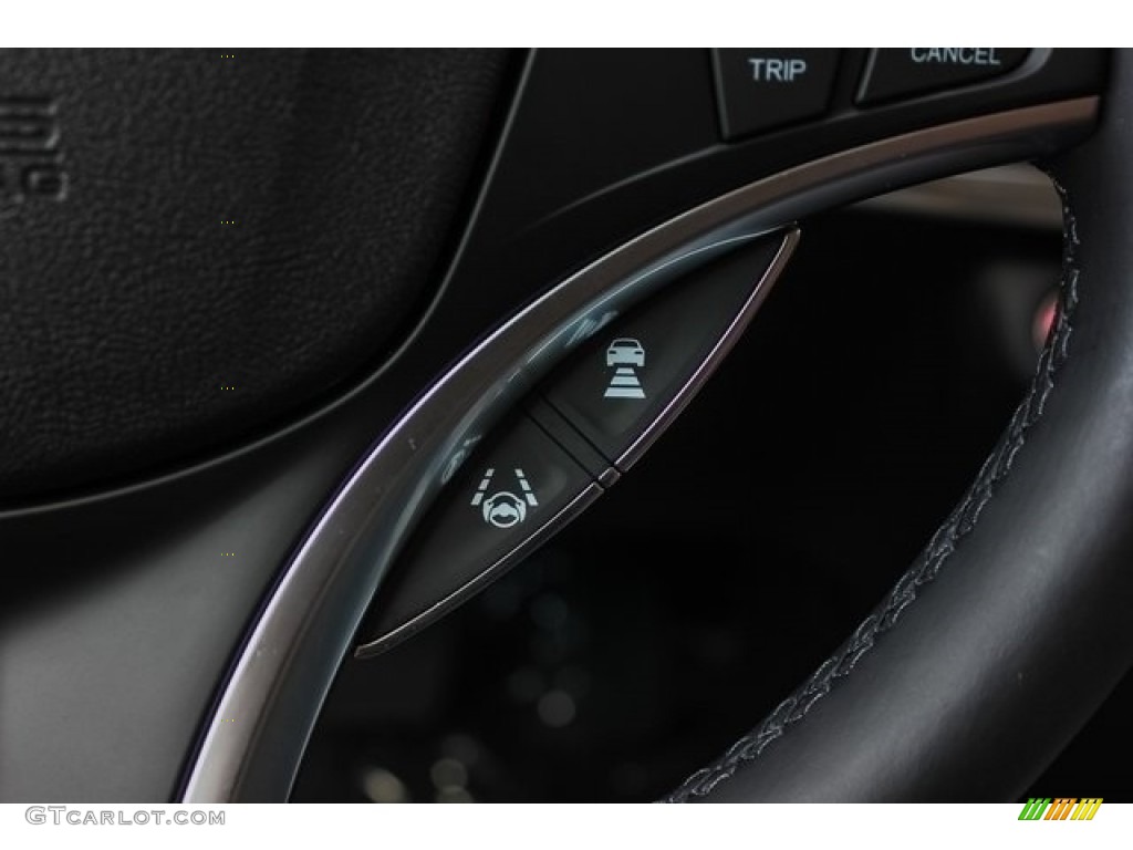 2019 Acura MDX Advance Espresso Steering Wheel Photo #129853896