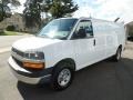 Summit White 2018 Chevrolet Express 2500 Cargo Extended WT