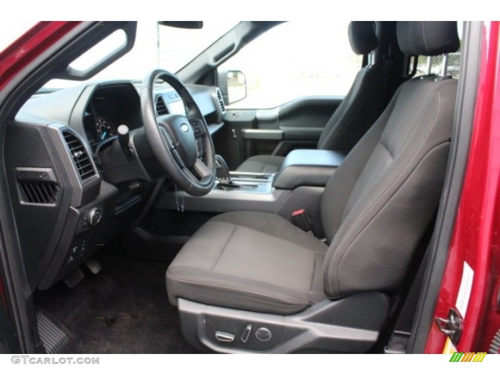 2017 F150 XLT SuperCrew - Ruby Red / Black photo #16