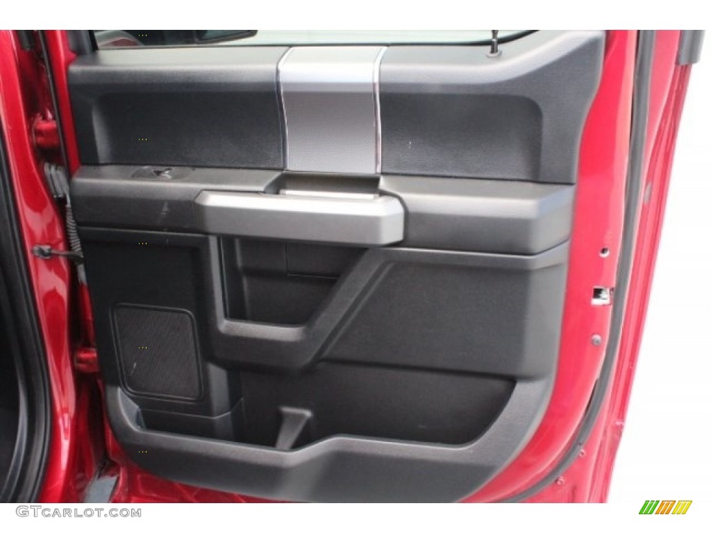 2017 F150 XLT SuperCrew - Ruby Red / Black photo #31