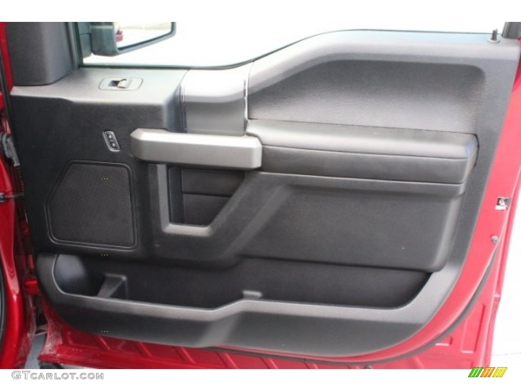 2017 F150 XLT SuperCrew - Ruby Red / Black photo #33
